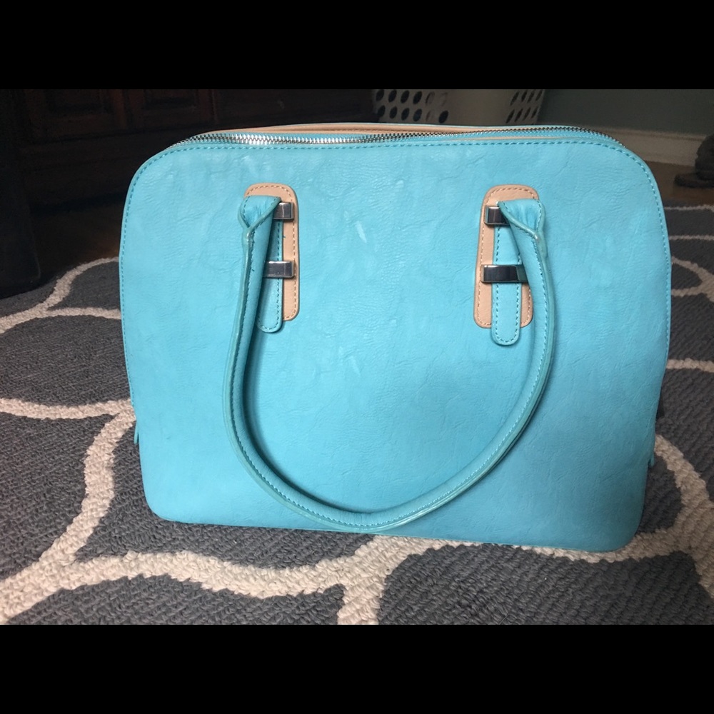 Aqua Charming Charlie Purse